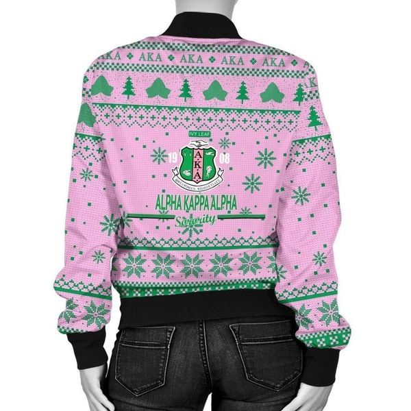 Christmas AKA Sorority Bomber Jacket, African Bomber Jacket For Men Women