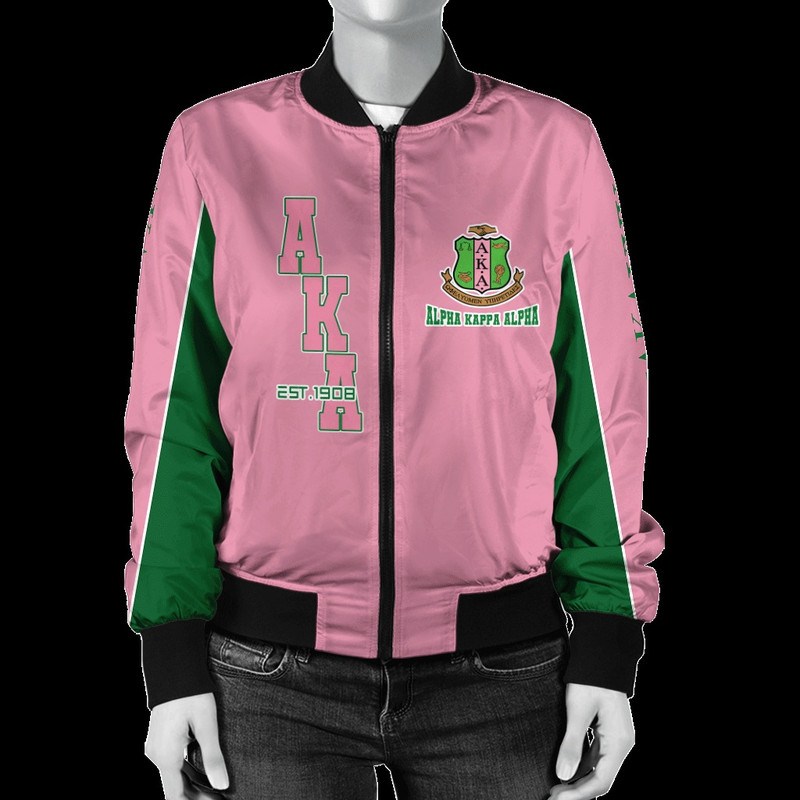 AKA Sorority Bomber Jacket, African Bomber Jacket For Men Women
