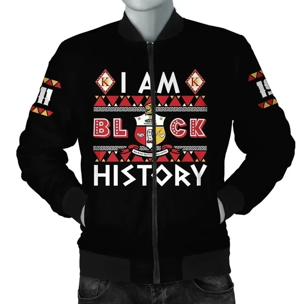 I Am Black History Kap Nupe Bomber Jacket, African Bomber Jacket For Men Women