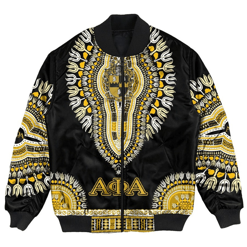 Alpha Phi Alpha Dashiki Bomber Jackets, African Bomber Jacket For Men Women