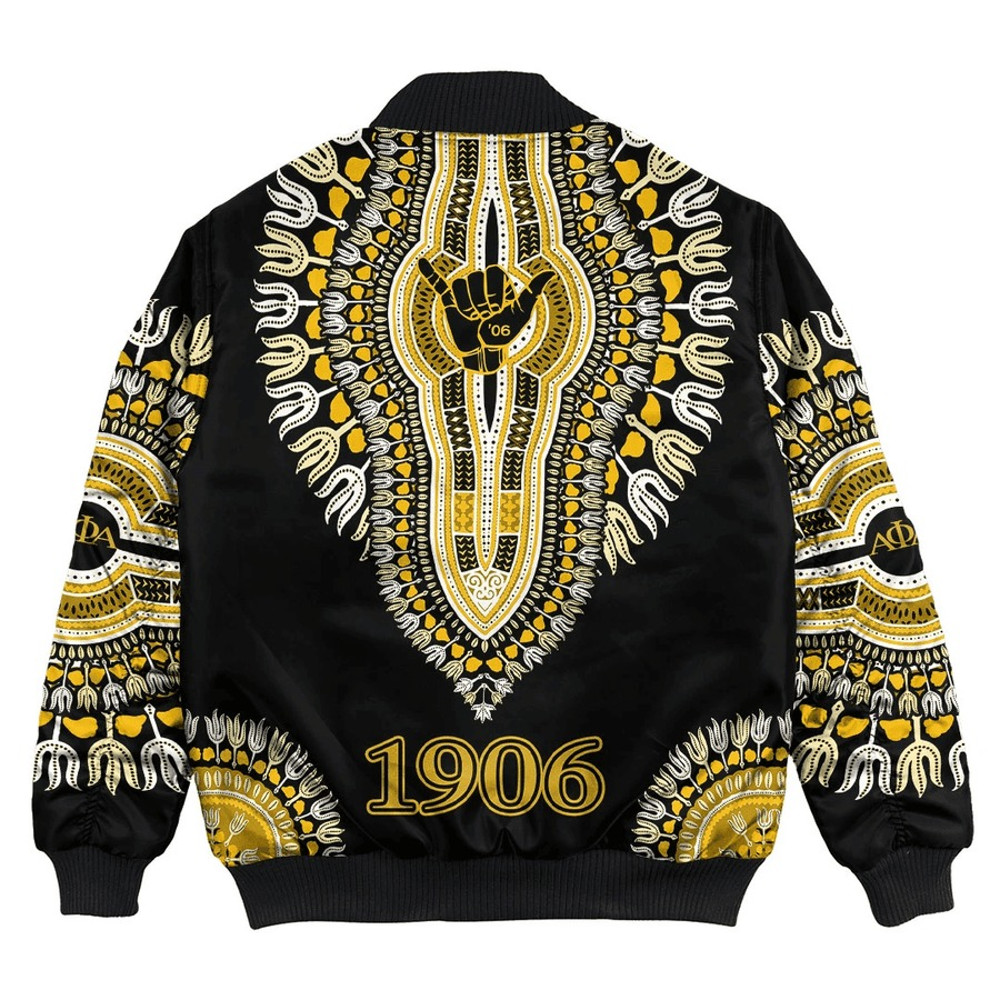 Alpha Phi Alpha Dashiki Bomber Jackets, African Bomber Jacket For Men Women