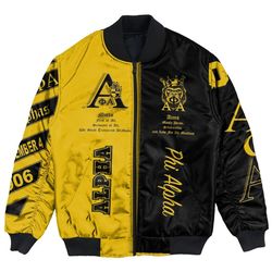 alpha phi alpha unique bomber jackets, african bomber jacket for men women