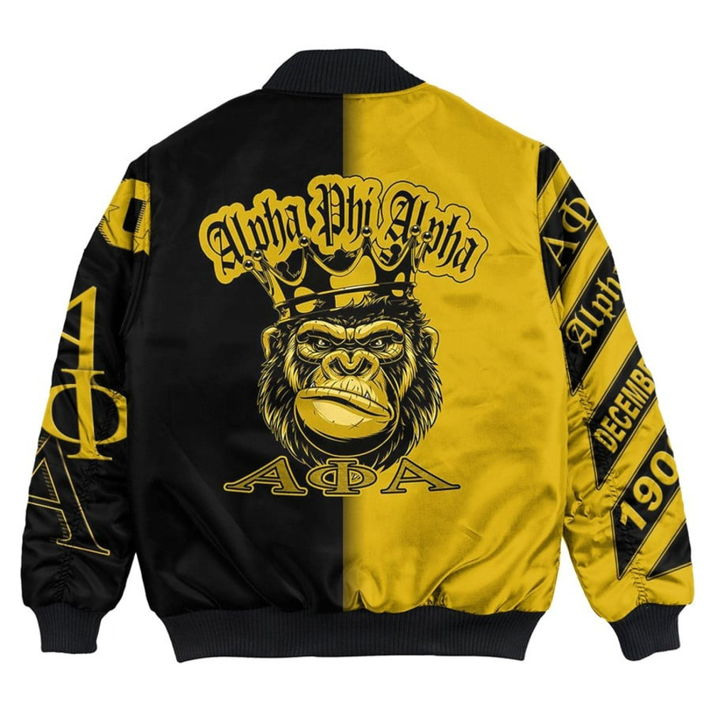 Alpha Phi Alpha Unique Bomber Jackets, African Bomber Jacket For Men Women