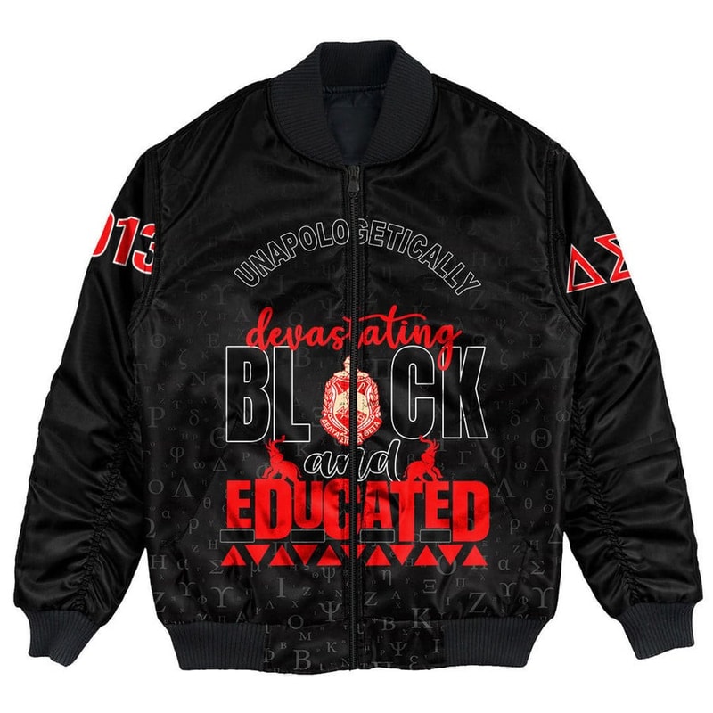 Delta Sigma Theta Bomber Jackets, African Bomber Jacket For Men Women