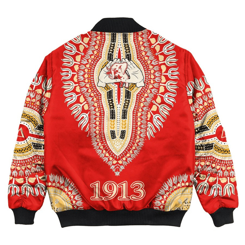Delta Sigma Theta Dashiki Bomber Jackets, African Bomber Jacket For Men Women
