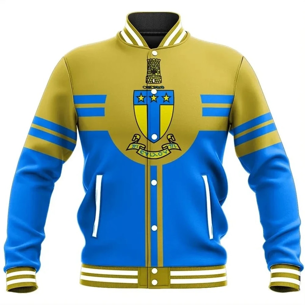 Extra Style Alpha Tau Omega Baseball Jacket, African Baseball Jacket For Men Women