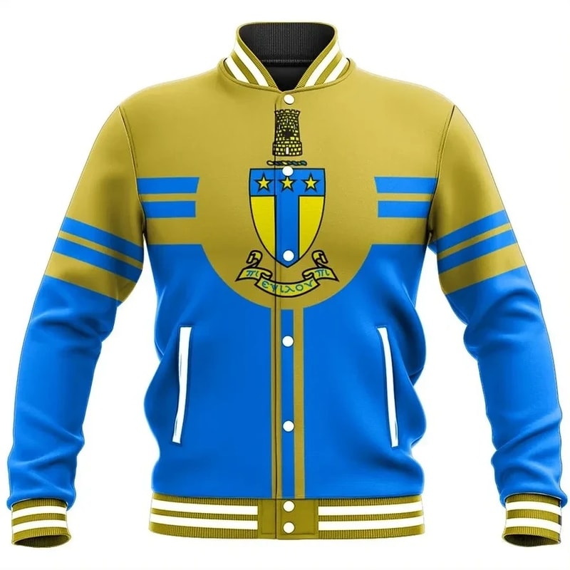 Extra Style Alpha Tau Omega Baseball Jacket, African Baseball Jacket For Men Women