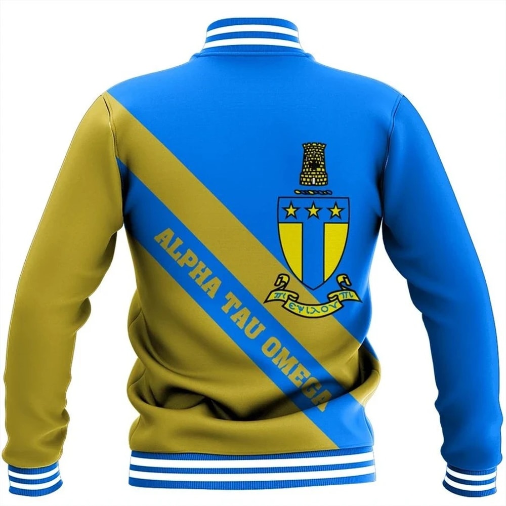 Tech Style Tech Style Alpha Tau Omega Baseball Jacket, African Baseball Jacket For Men Women