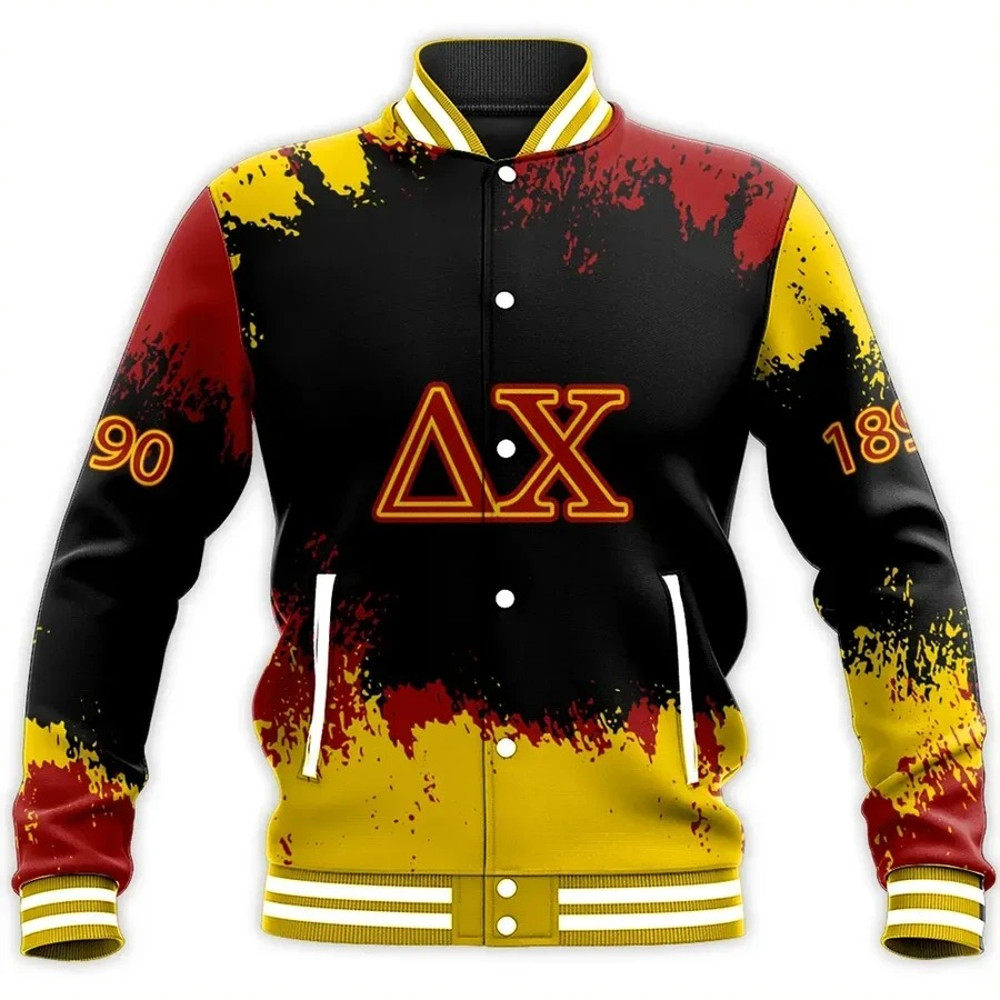 Delta Chi Baseball Jacket, African Baseball Jacket For Men Women
