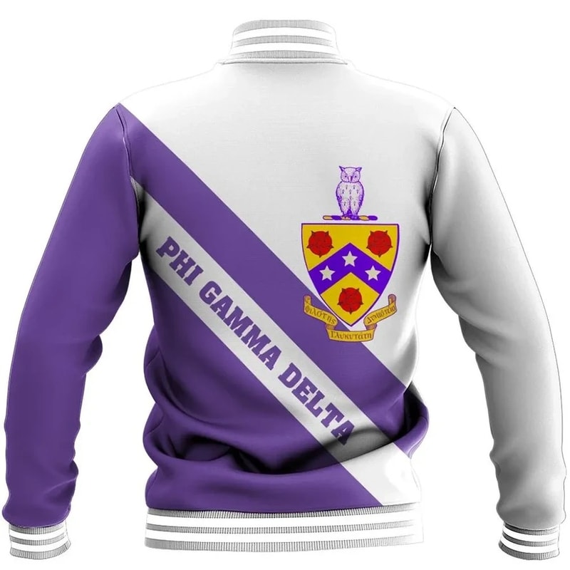 Tech Style Tech Style Phi Gamma Delta Baseball Jacket, African Baseball Jacket For Men Women