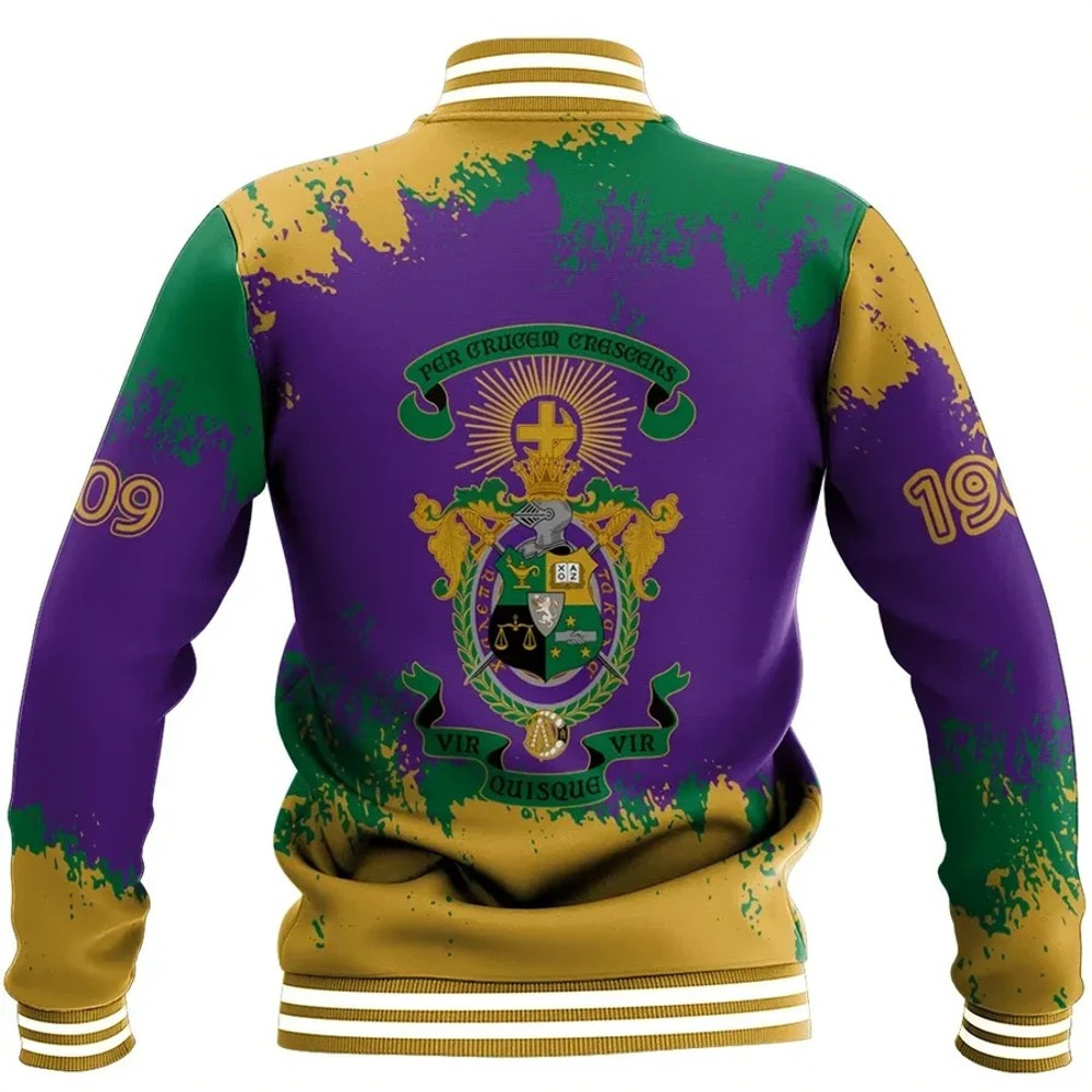 Lambda Chi Alpha Baseball Jacket, African Baseball Jacket For Men Women