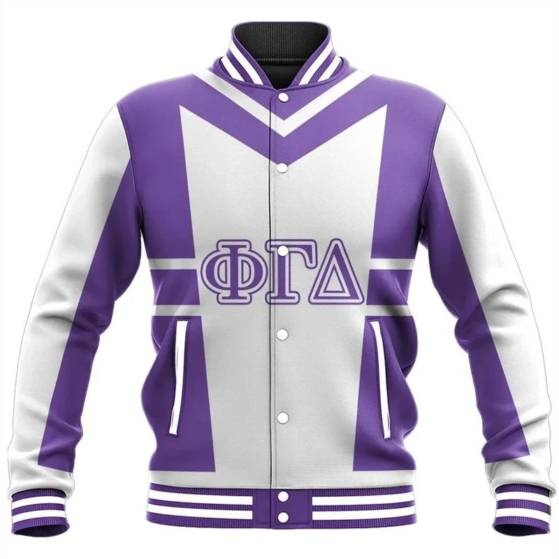 Lugg Style Phi Gamma Delta Baseball Jacket, African Baseball Jacket For Men Women