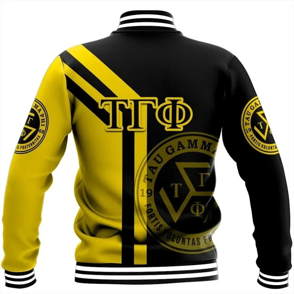 Alva Tau Gamma Phi Baseball Jacket, African Baseball Jacket For Men Women