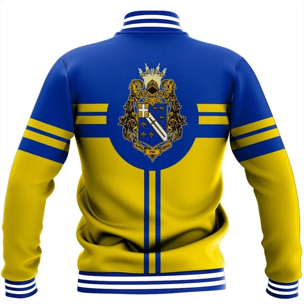 Extra Style Alpha Phi Omega Baseball Jacket, African Baseball Jacket For Men Women
