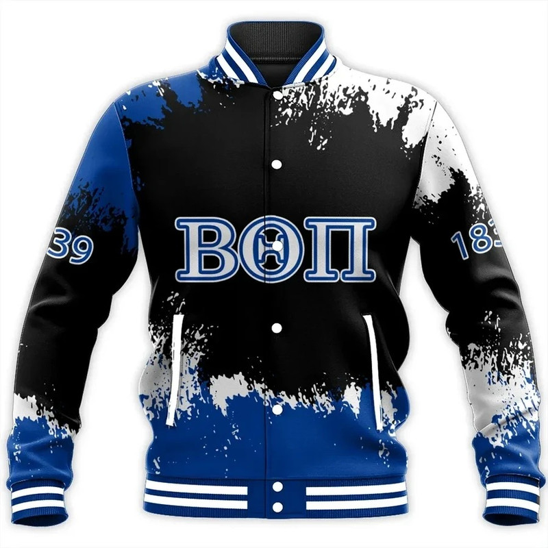 Beta Theta Pi Baseball Jacket, African Baseball Jacket For Men Women