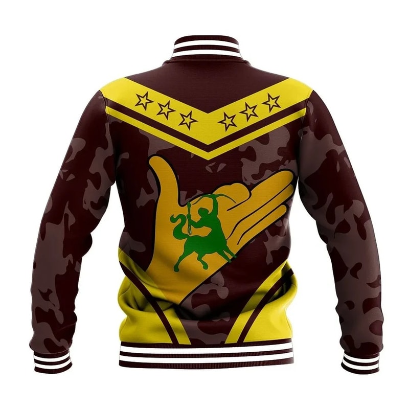 Iota Phi Theta Camouflage Baseball Jacket, African Baseball Jacket For Men Women