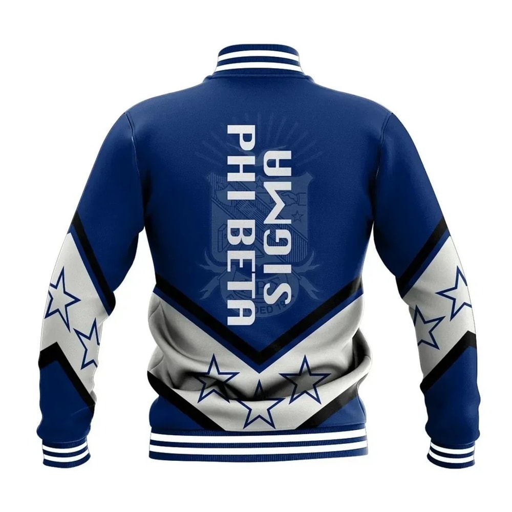 Stars Phi Beta Sigma Baseball Jacket, African Baseball Jacket For Men Women
