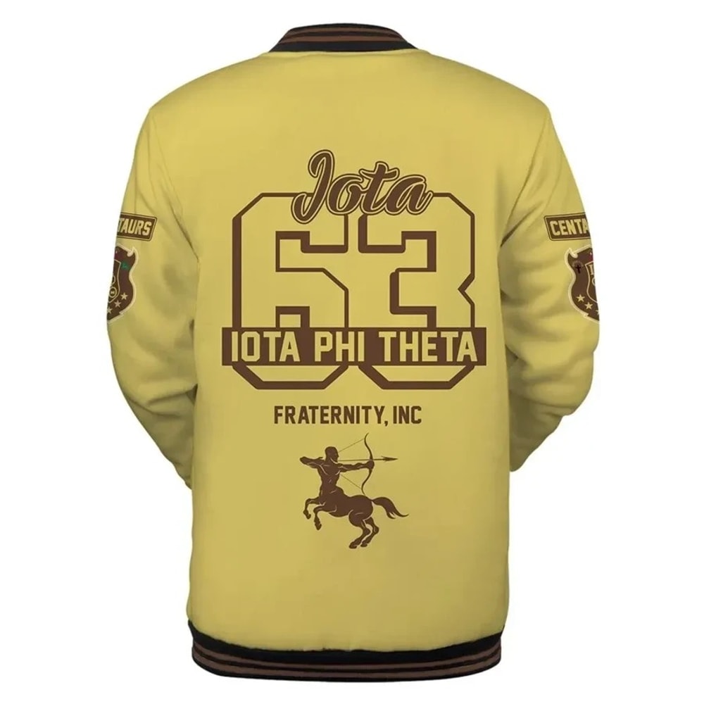 Jota Iota Phi Theta Baseball Jacket, African Baseball Jacket For Men Women