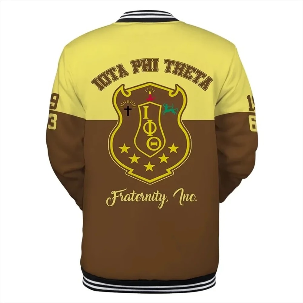 Iota Phi Theta Frataternity Inc Baseball Jacket, African Baseball Jacket For Men Women