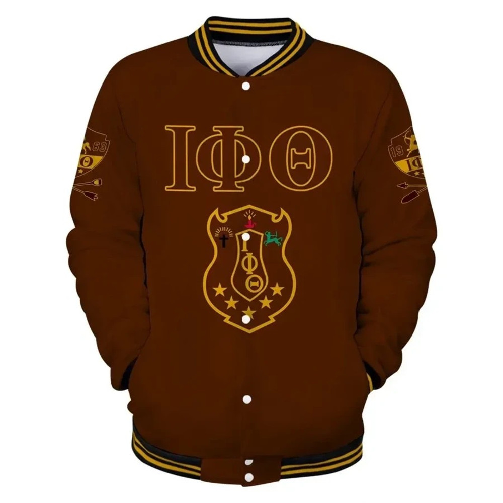 Centaurs Iota Phi Theta Baseball Jacket, African Baseball Jacket For Men Women