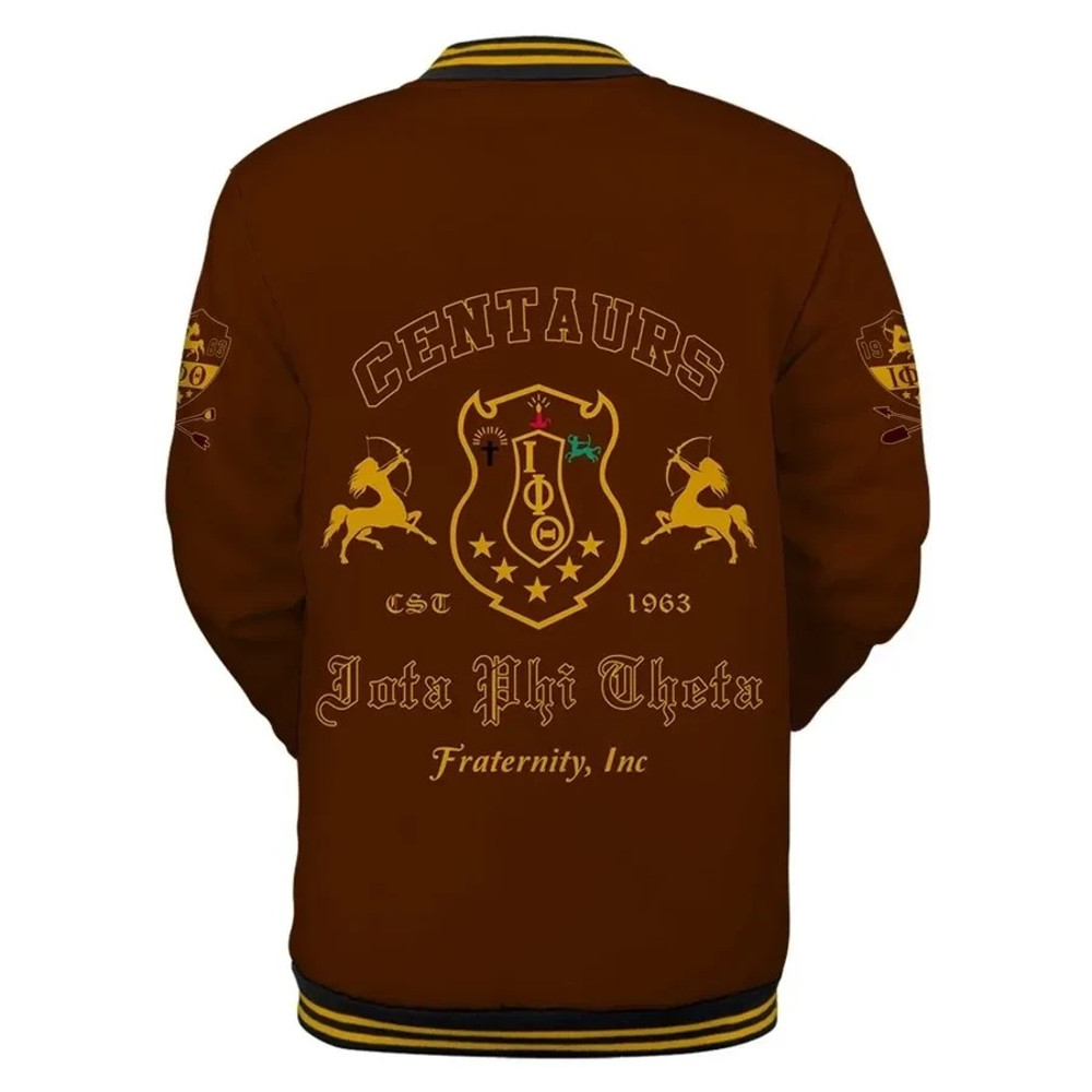 Centaurs Iota Phi Theta Baseball Jacket, African Baseball Jacket For Men Women