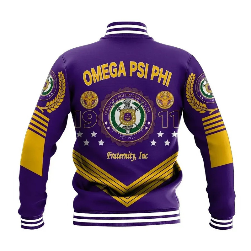 Soldier Omega Psi Phi Baseball Jacket, African Baseball Jacket For Men Women