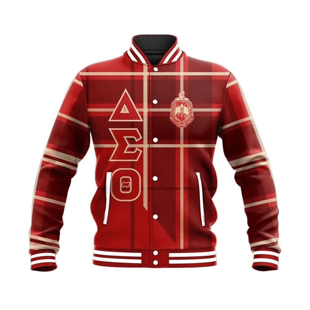 Delta Sigma Theta Burberr Style Baseball Jacket, African Baseball Jacket For Men Women