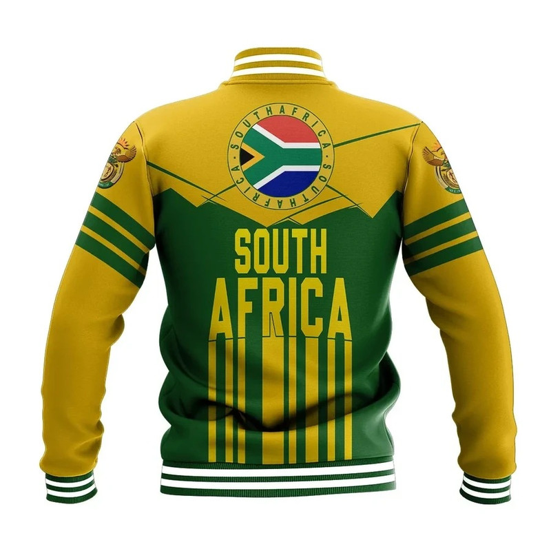 Sport South Africa Springbok Baseball Jacket, African Baseball Jacket For Men Women