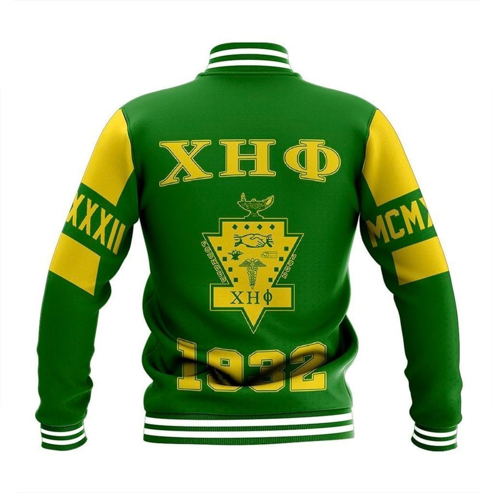 MCM Chi Eta Phi Baseball Jacket, African Baseball Jacket For Men Women