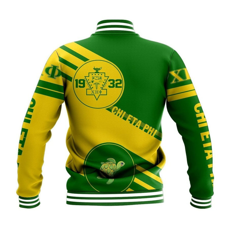Chi Eta Phi Swift Balls Baseball Jacket, African Baseball Jacket For Men Women