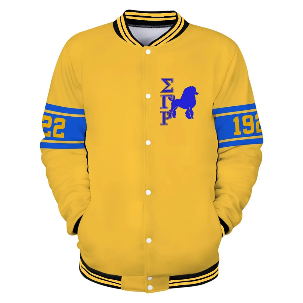 Lux Sigma Gamma Rho Is Everything Baseball Jacket, African Baseball Jacket For Men Women