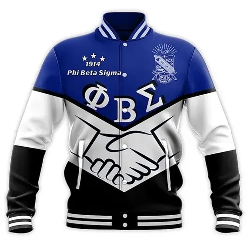 Phi Beta Sigma Legend Baseball Jacket, African Baseball Jacket For Men Women