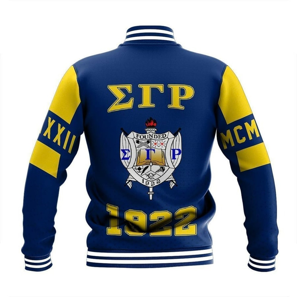 MCM Sigma Gamma Rho Baseball Jacket, African Baseball Jacket For Men Women