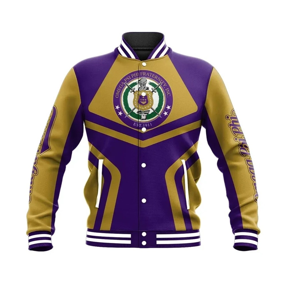 Omega Psi Phi - My Style Baseball Jacket, African Baseball Jacket For Men Women