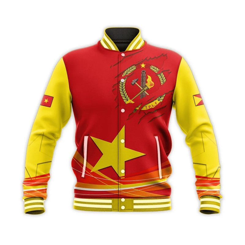 Tigray Simple Baseball Jacket - Stand With Tigray, African Baseball Jacket For Men Women