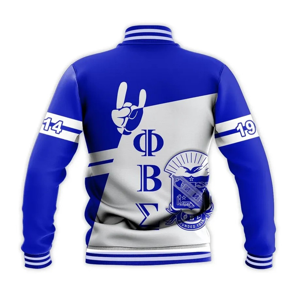 Newest Phi Beta Sigma Baseball Jacket, African Baseball Jacket For Men Women