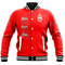 Custom Delta Sigma Theta (Red) Baseball Jackets, African Baseball Jacket For Men Women