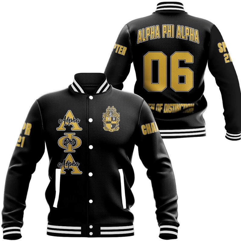 Custom Alpha Phi Alpha Baseball Jackets, African Baseball Jacket For Men Women