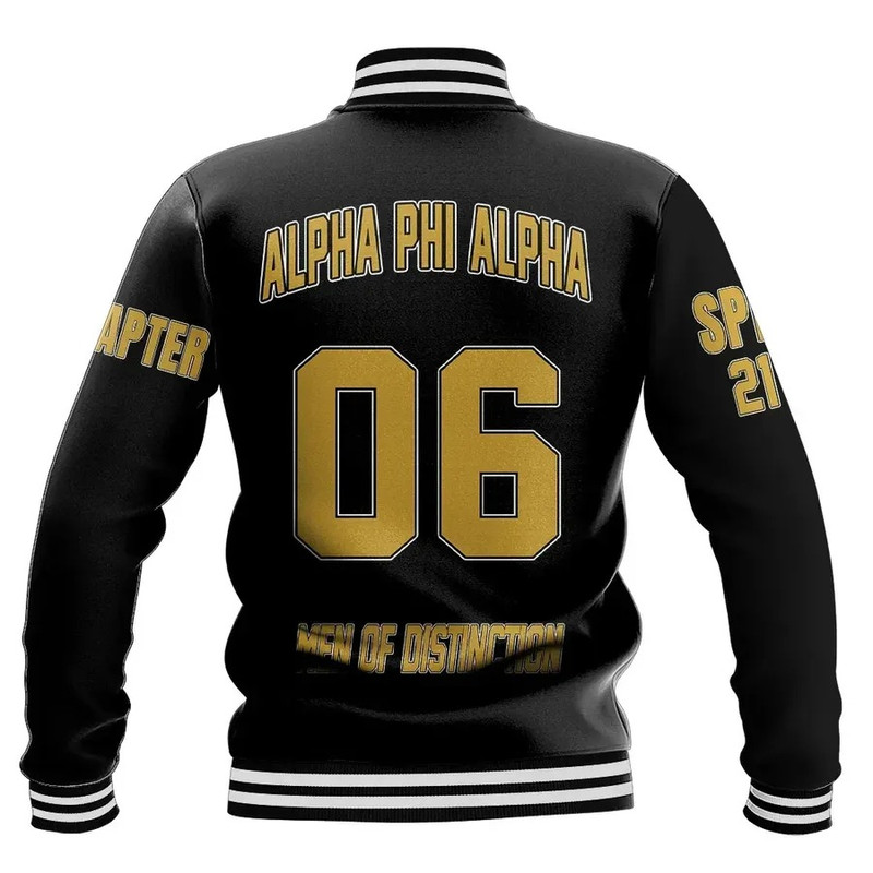 Custom Alpha Phi Alpha Baseball Jackets, African Baseball Jacket For Men Women