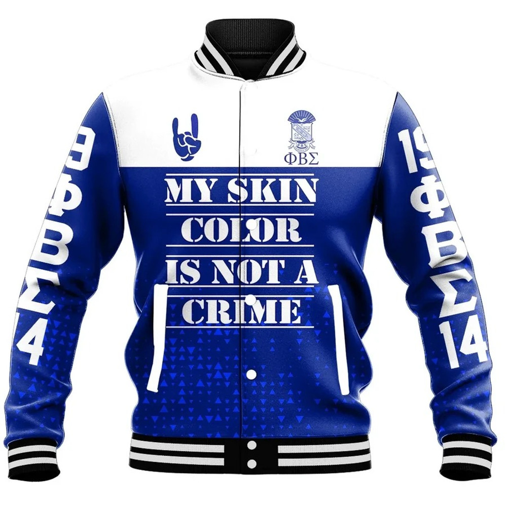 Phi Beta Sigma Baseball Jackets, African Baseball Jacket For Men Women