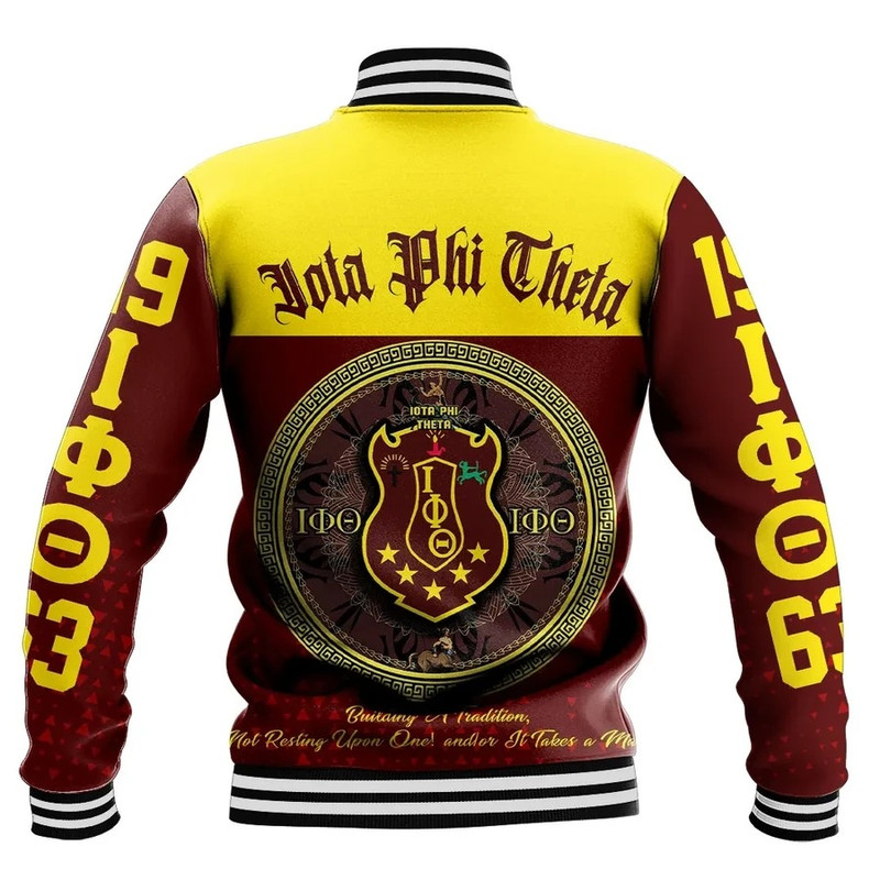 Iota Phi Theta Baseball Jackets, African Baseball Jacket For Men Women