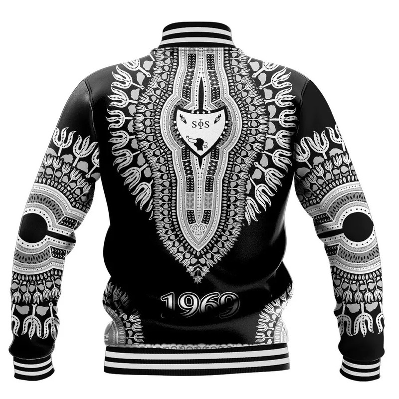Swing Phi Swing Dashiki Baseball Jackets, African Baseball Jacket For Men Women