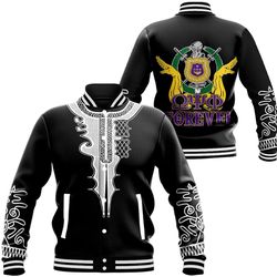 omega psi phi forever baseball jackets, african baseball jacket for men women