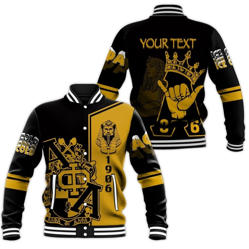 Custom Ice Cold Brothas Baseball Jackets, African Baseball Jacket For Men Women