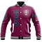 Custom Wine Psi Phi Baseball Jackets, African Baseball Jacket For Men Women