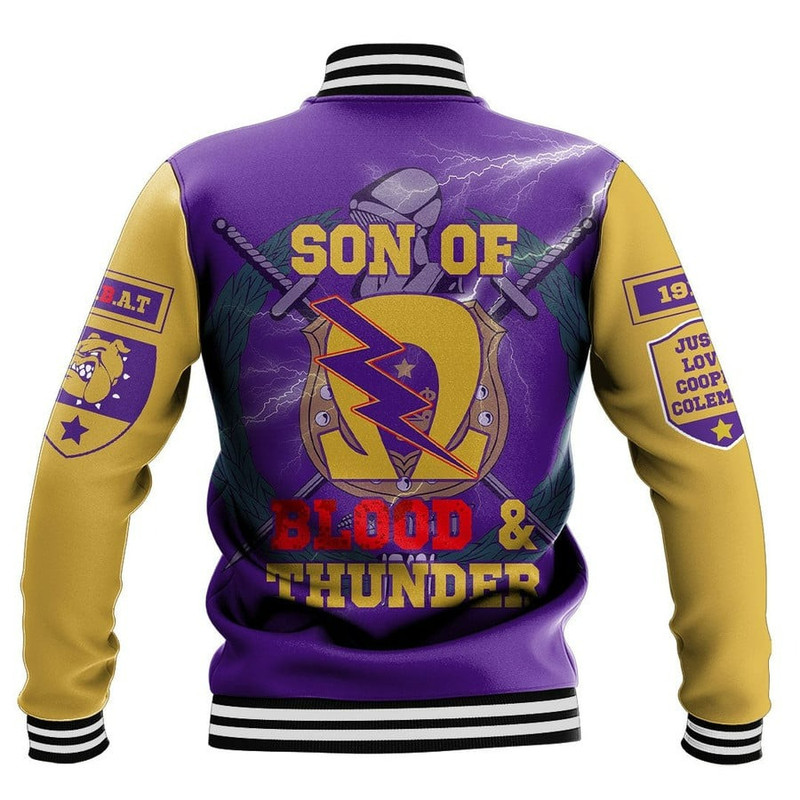 Omega Psi Phi S.O.B.A.T Baseball Jackets, African Baseball Jacket For Men Women