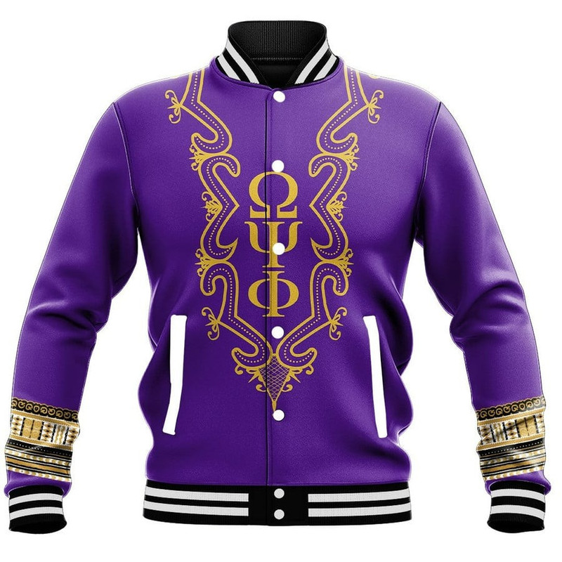 Omega Psi Phi Hye Won Hye Dashiki Baseball Jackets, African Baseball Jacket For Men Women