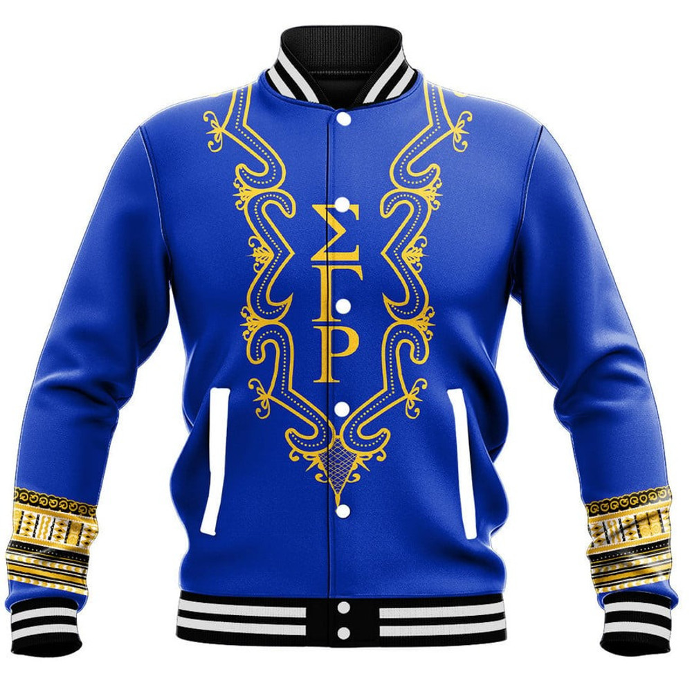 Sigma Gamma Rho Hye Won Hye Dashiki Baseball Jackets, African Baseball Jacket For Men Women