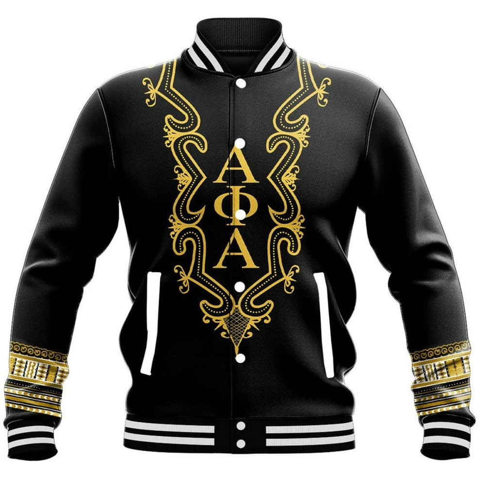 Alpha Phi Alpha Hye Won Hye Dashiki Baseball Jackets, African Baseball Jacket For Men Women