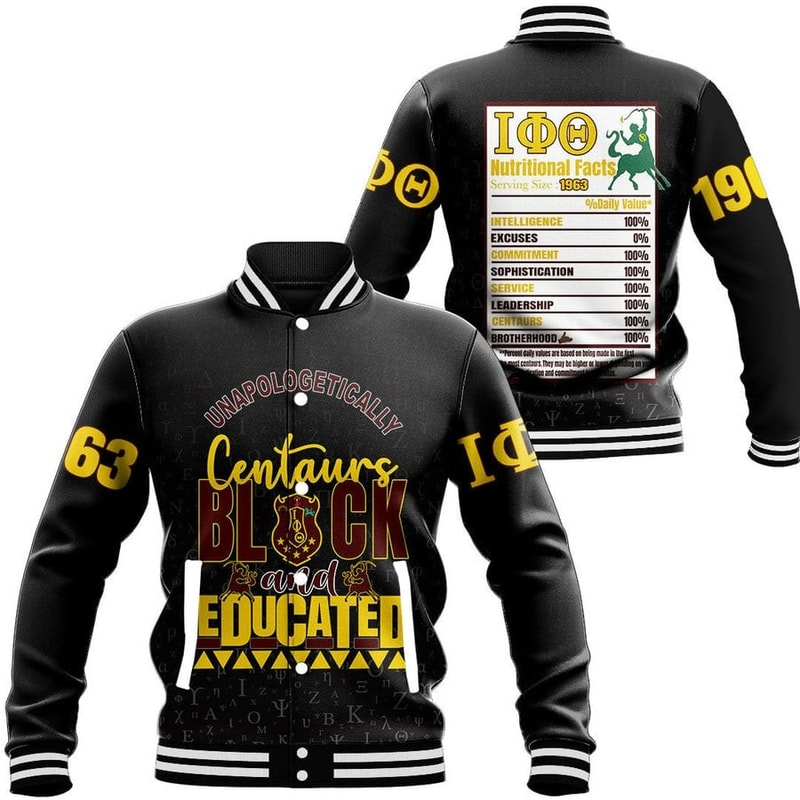 Iota Phi Theta Baseball Jackets, African Baseball Jacket For Men Women 01